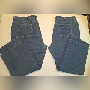 2 pair Liz &Me Women’s Plus size 30W Blue Jeans